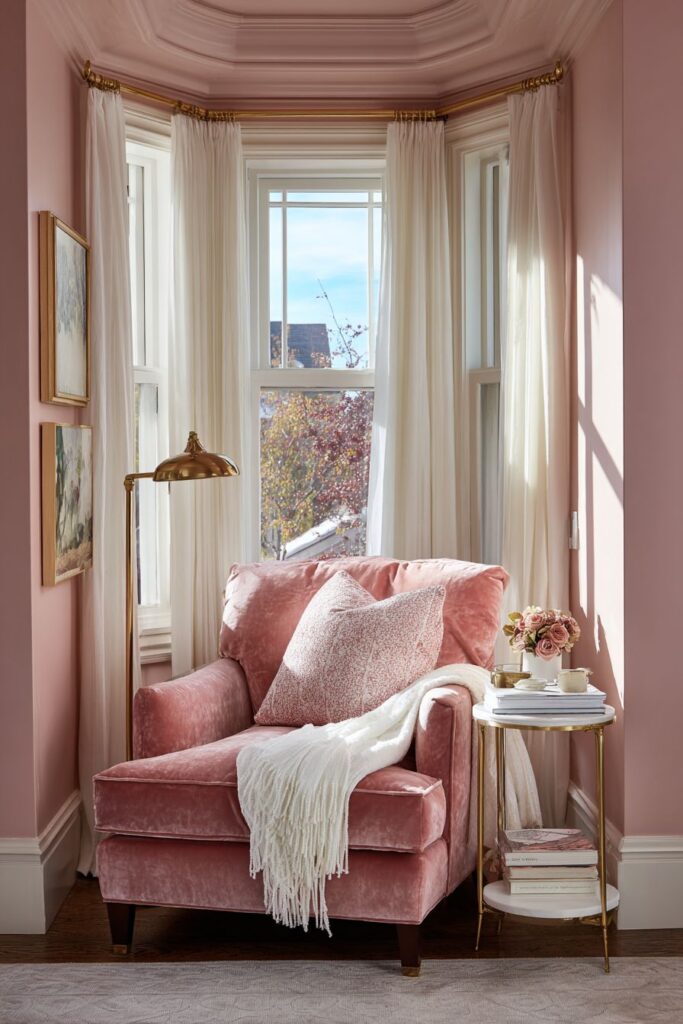 Cozy Reading Retreat with Intimate Charm