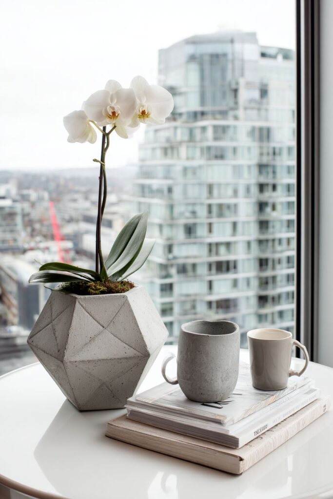 Modern Minimalist Breakfast Setting