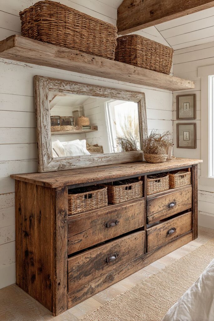 Functional Rustic Storage