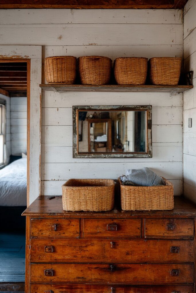 Functional Rustic Storage