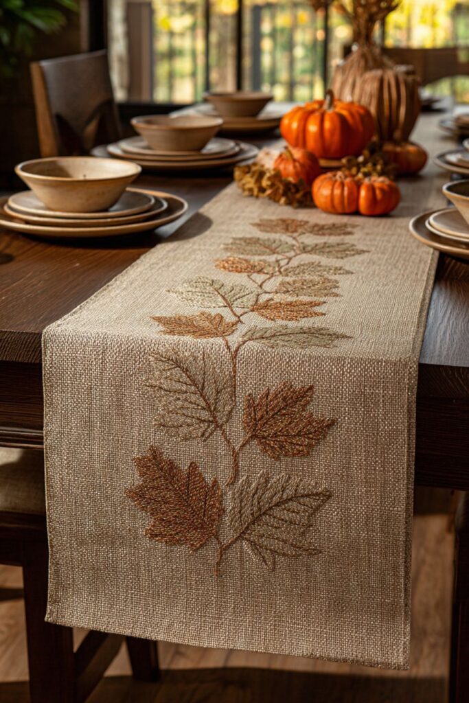 Seasonal Autumn Burlap Elegance