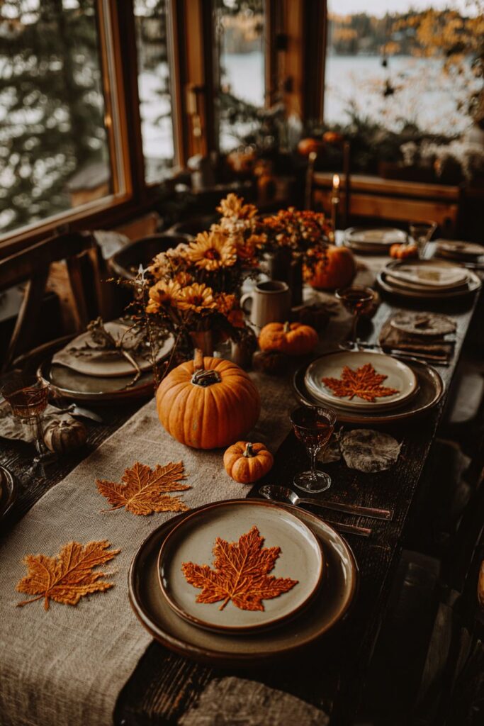Seasonal Autumn Burlap Elegance