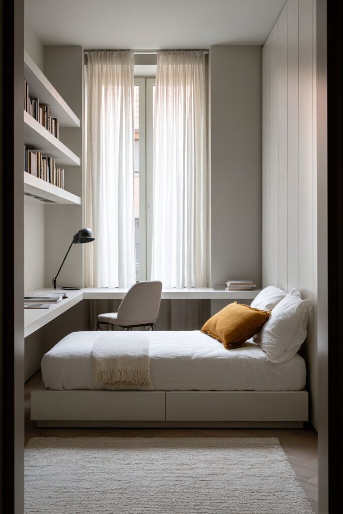 Minimalist Study Sanctuary