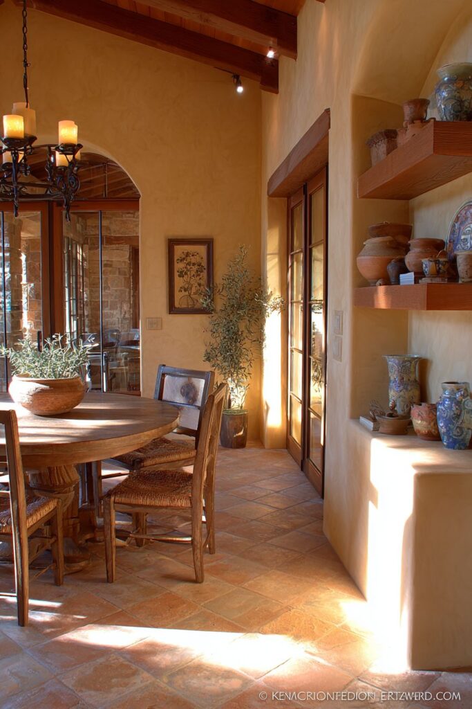 Mediterranean Clay Pottery Paradise