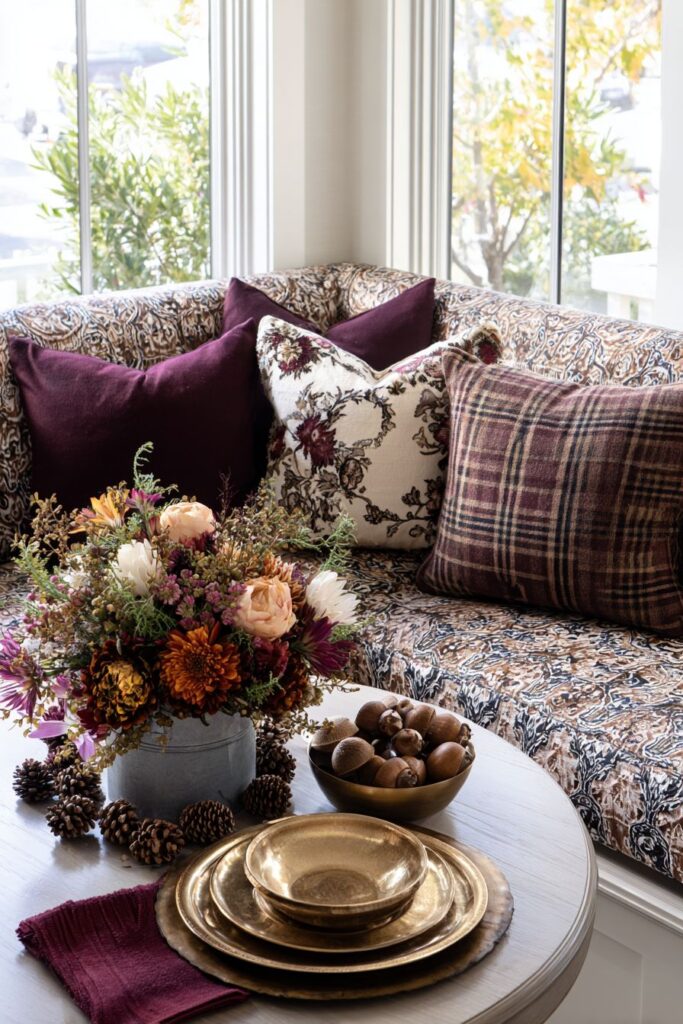 Intimate Breakfast Nook Thanksgiving