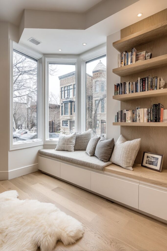Reading Nook Window Integration
