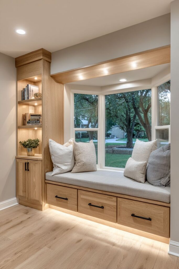 Reading Nook Window Integration