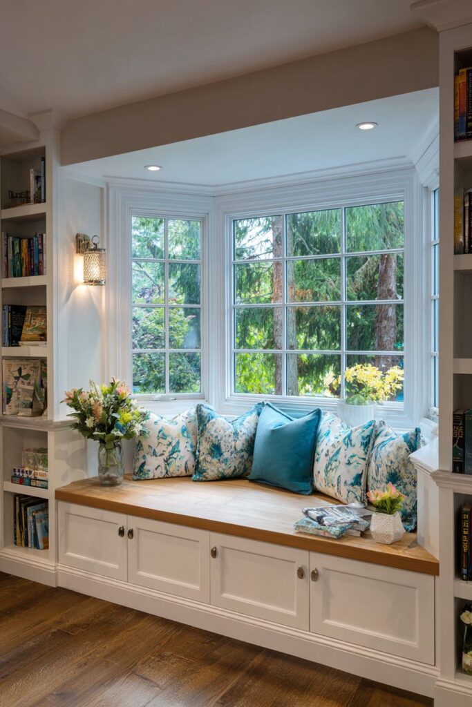 Reading Nook Window Integration