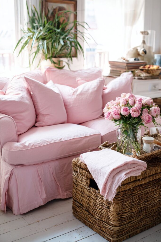 Seasonal Pink Flexibility with Removable Elements