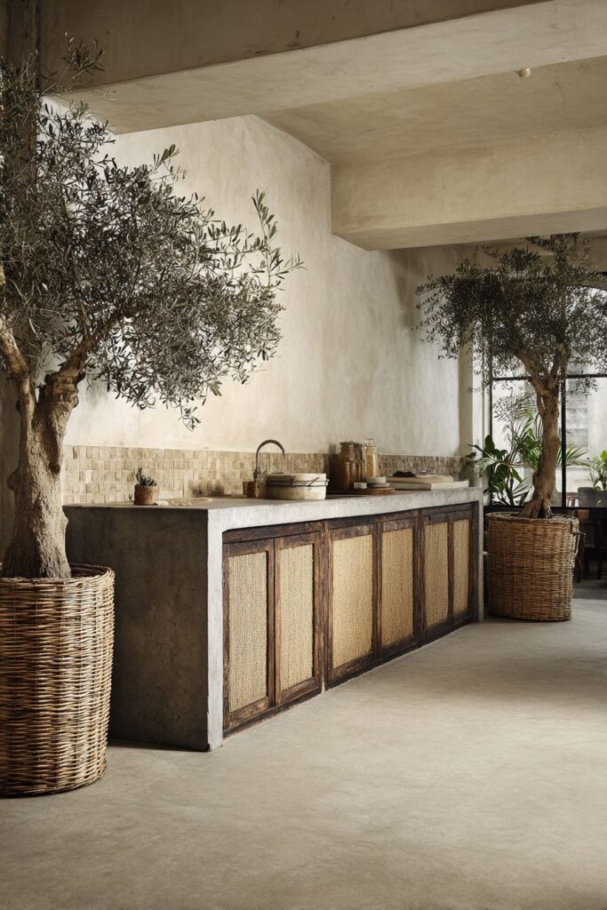 Hemp Fiber and Concrete Contemporary Earth