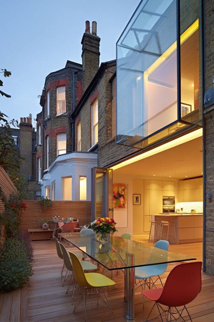 Contemporary Glass-Top Modern Transparency