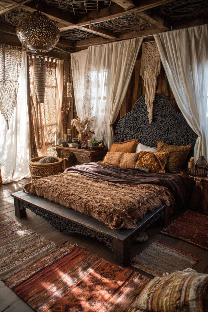 Bohemian Brown Textile Paradise