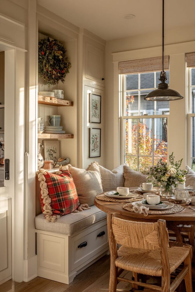 Cozy Kitchen Breakfast Nook