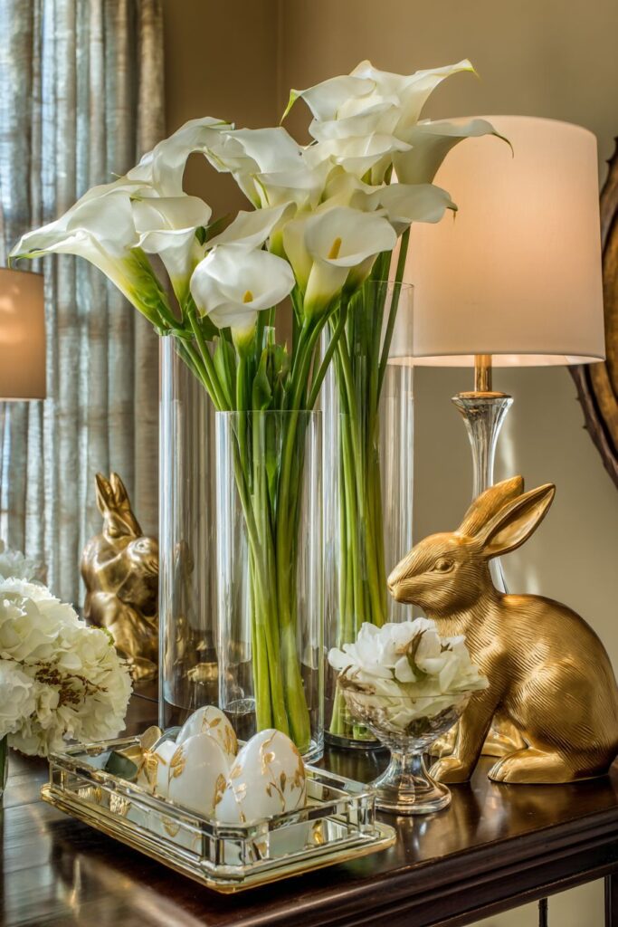 Elegant White and Gold Sophistication