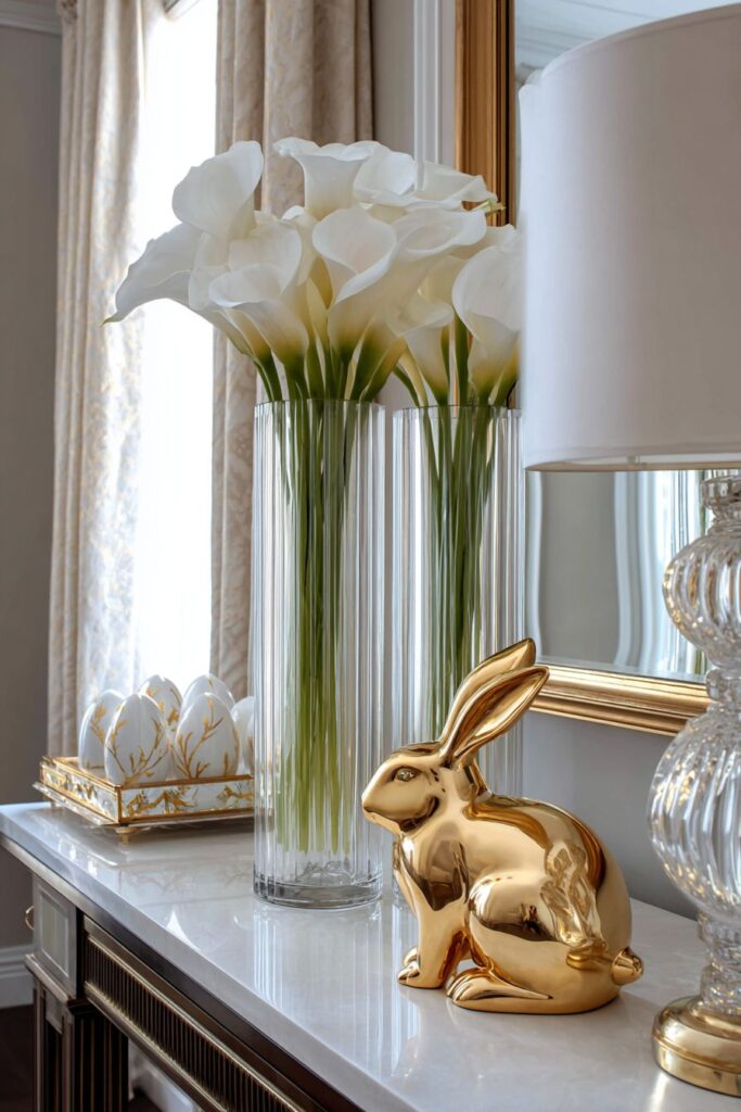 Elegant White and Gold Sophistication