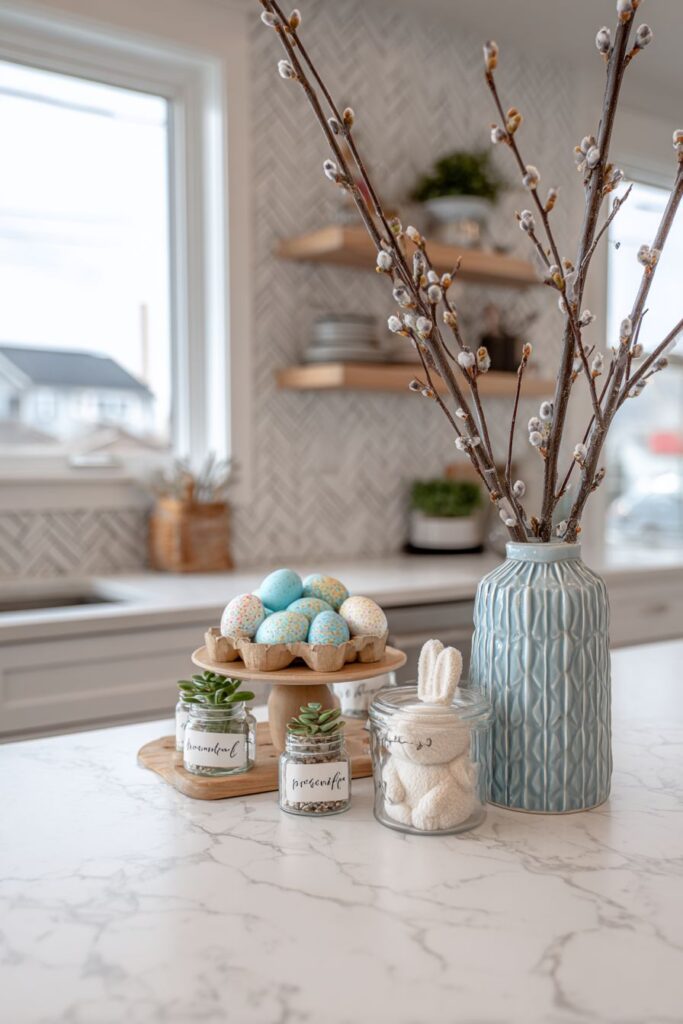 Kitchen Island Spring Refresh