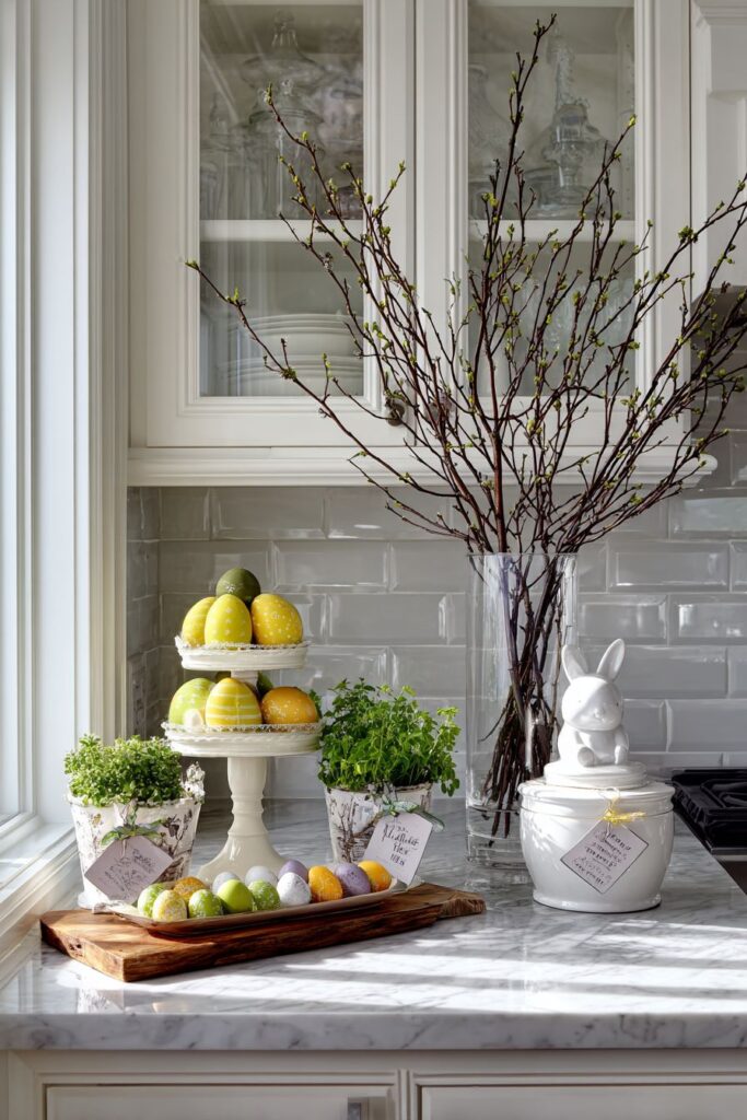 Kitchen Island Spring Refresh