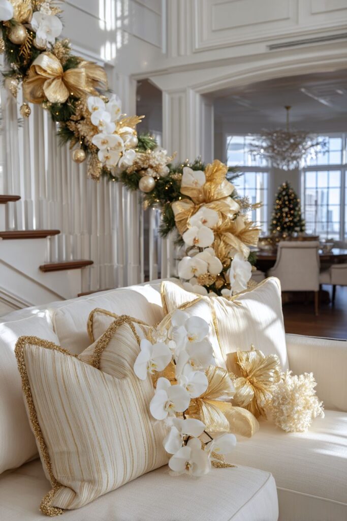 Grand Staircase Holiday Drama