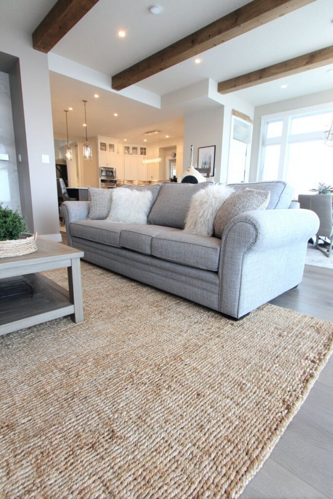 Modern Farmhouse Comfort in Heathered Grey