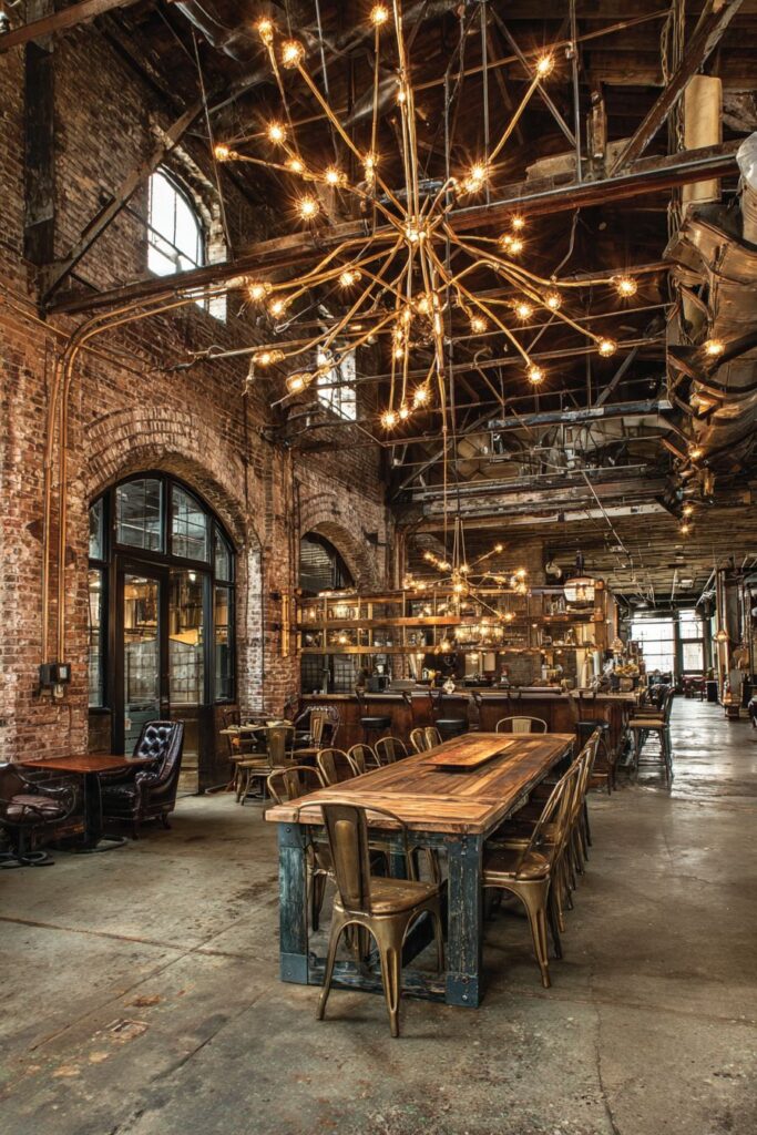 Industrial Loft Statement Chandelier