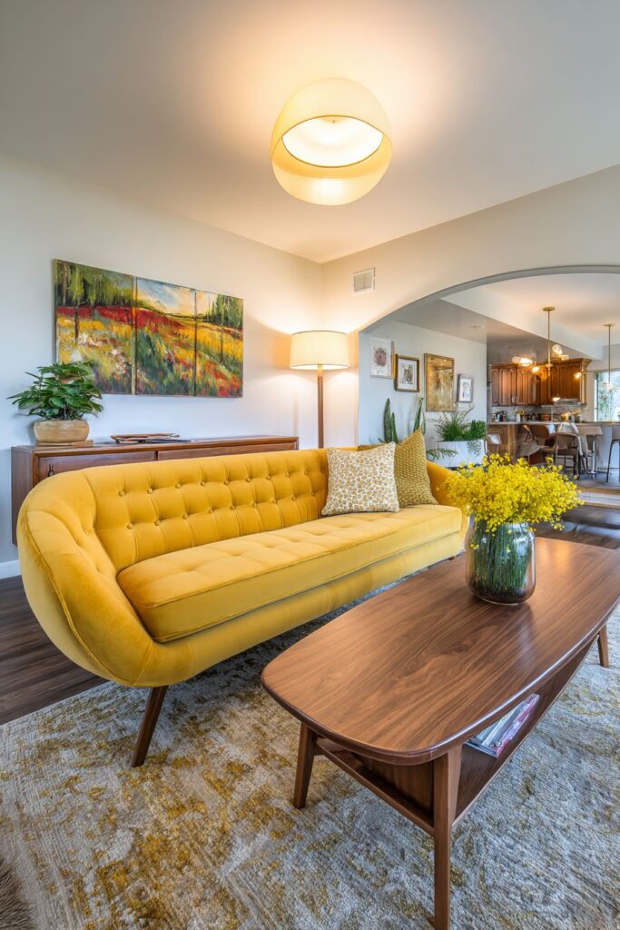 Mid-Century Modern Mustard Magic