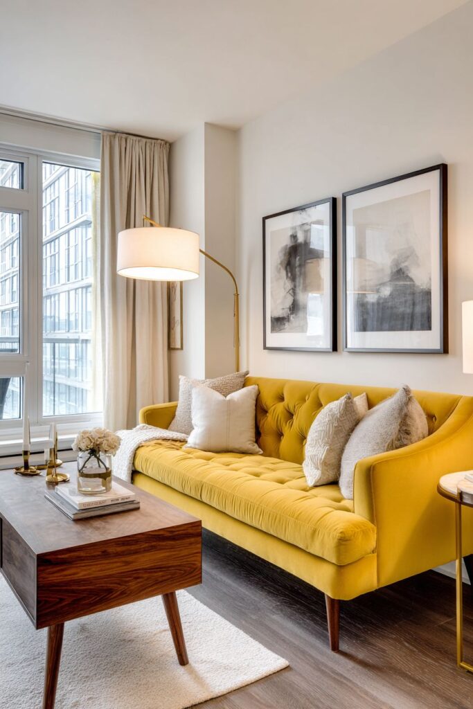 Mid-Century Modern Mustard Magic