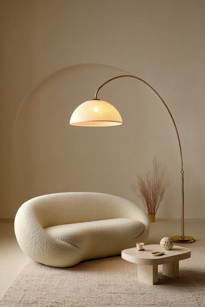 Contemporary Curved Elegance