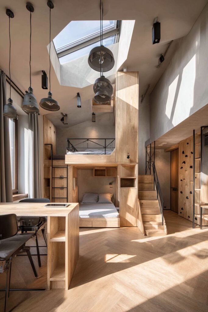 Vertical Space Maximization with Loft Design