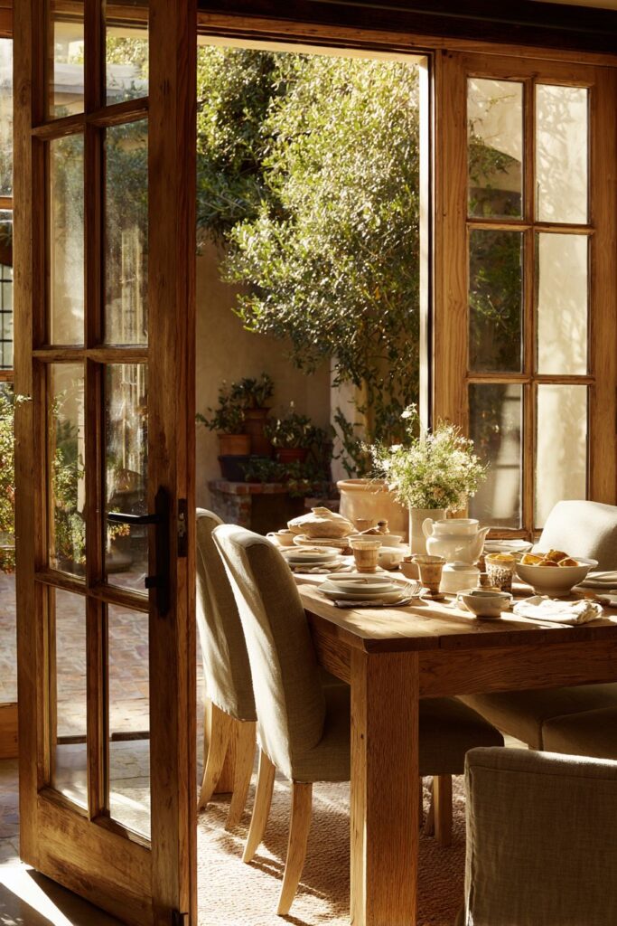 The Indoor-Outdoor Dining Experience