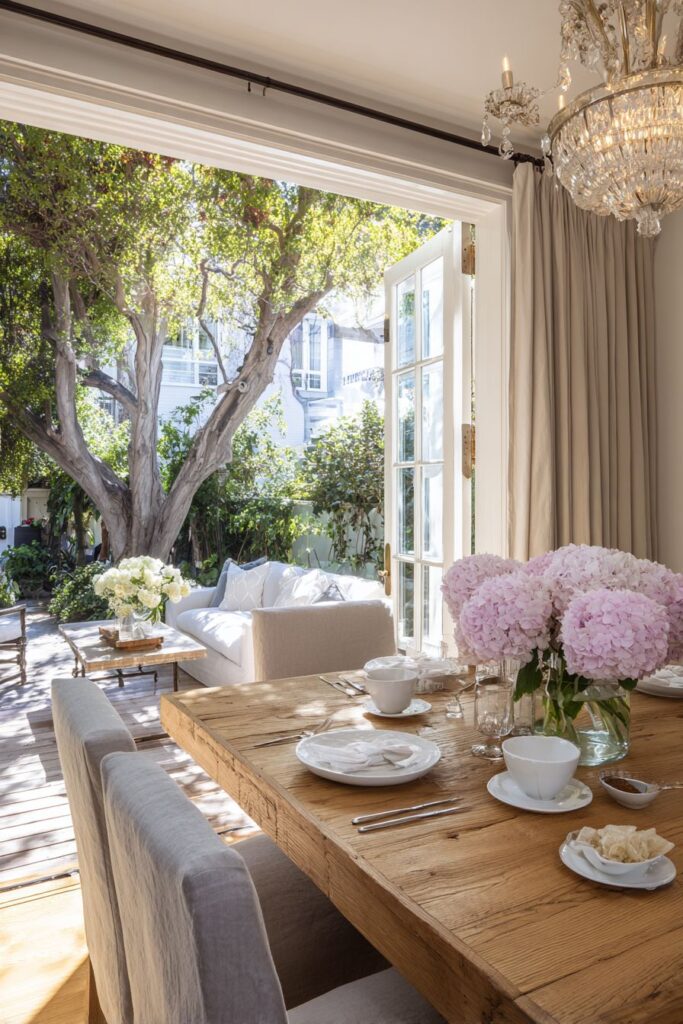 The Indoor-Outdoor Dining Experience