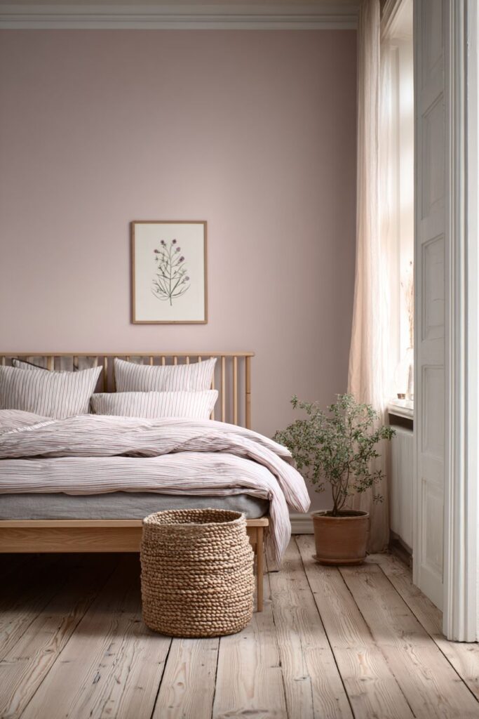 Scandinavian Simplicity with Dusty Rose