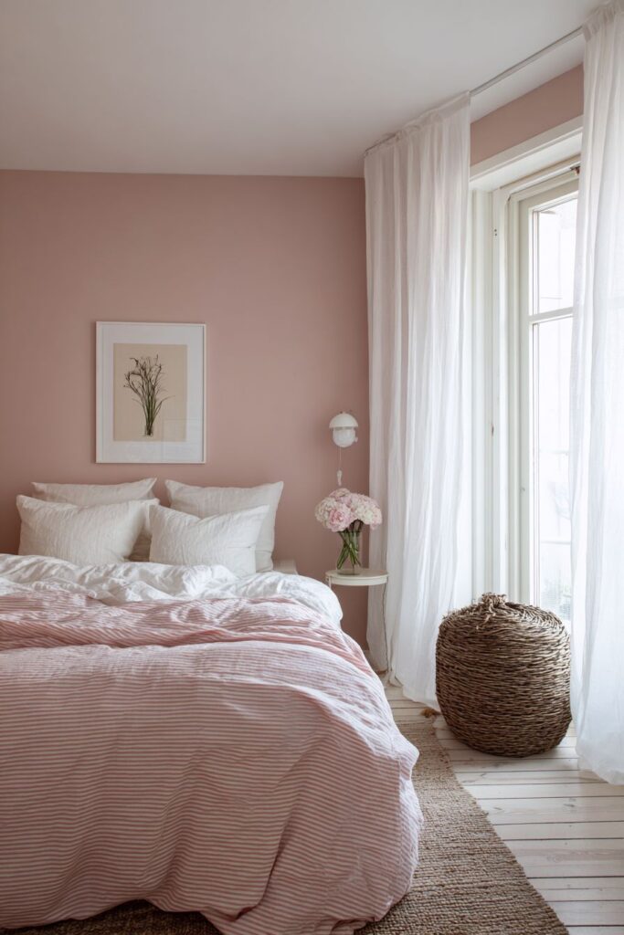 Scandinavian Simplicity with Dusty Rose