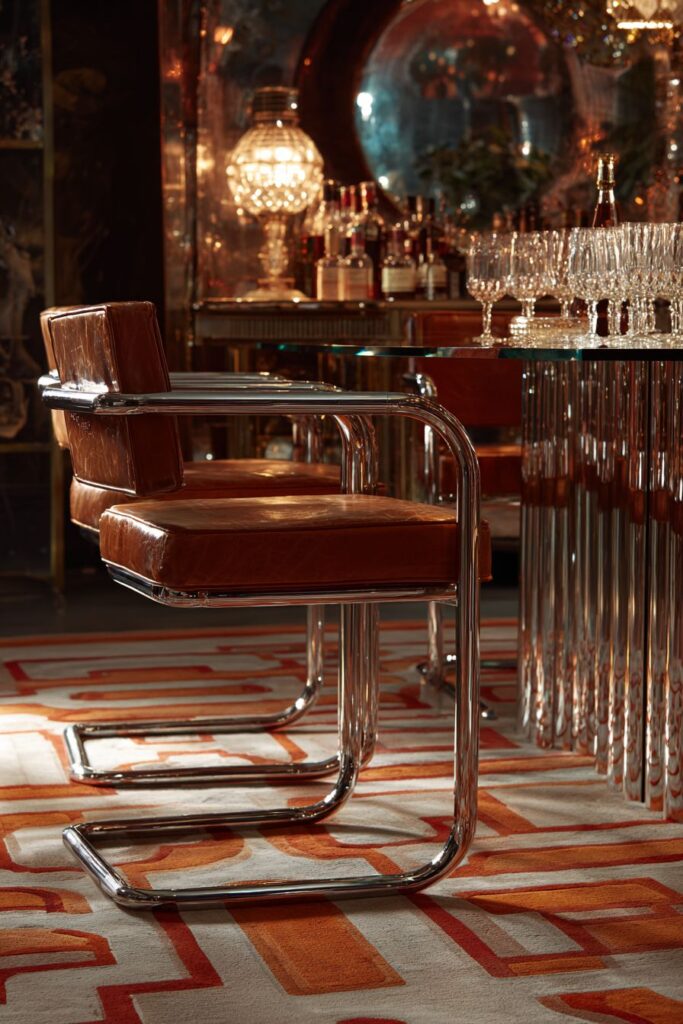 Chrome and Glass Sophistication of the Late Seventies