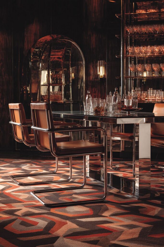 Chrome and Glass Sophistication of the Late Seventies