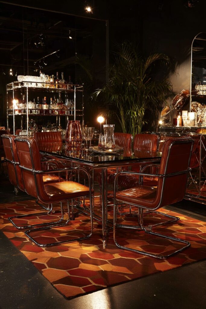 Chrome and Glass Sophistication of the Late Seventies