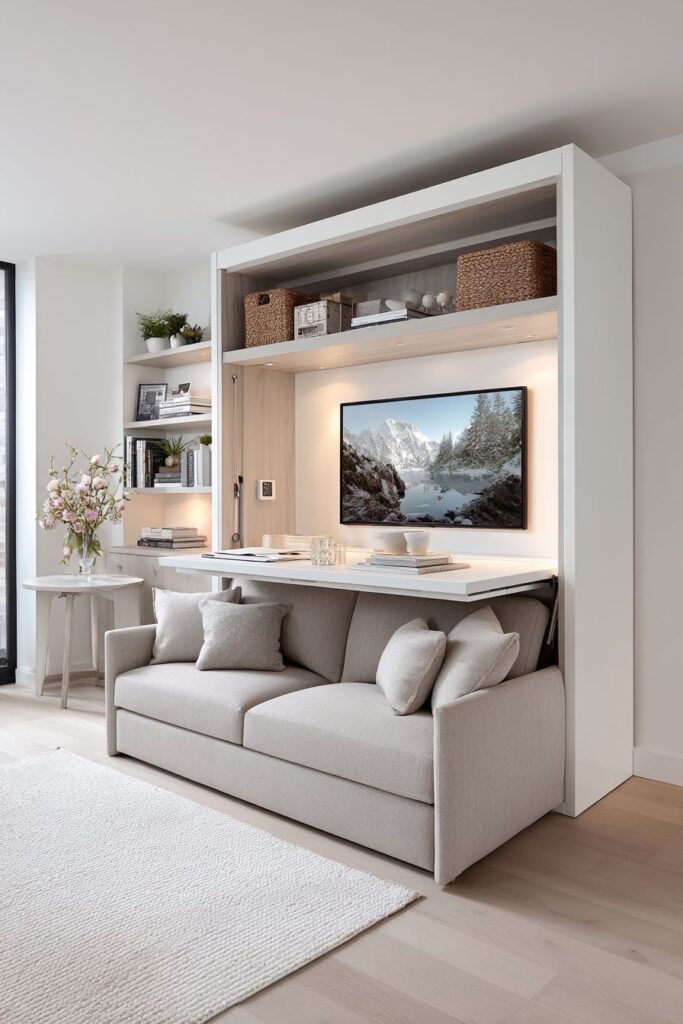 Minimalist Multi-Functional Layout