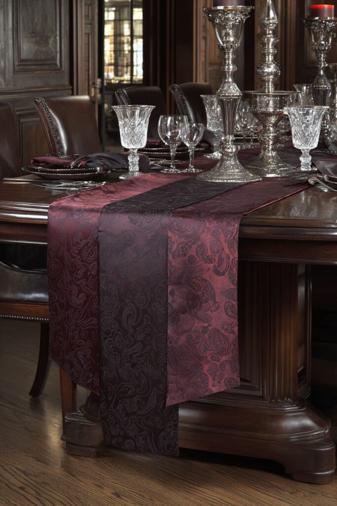 Formal Silk Paisley Sophistication