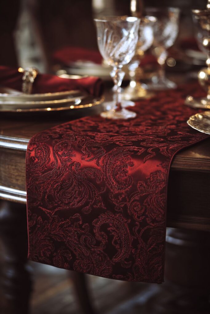 Formal Silk Paisley Sophistication