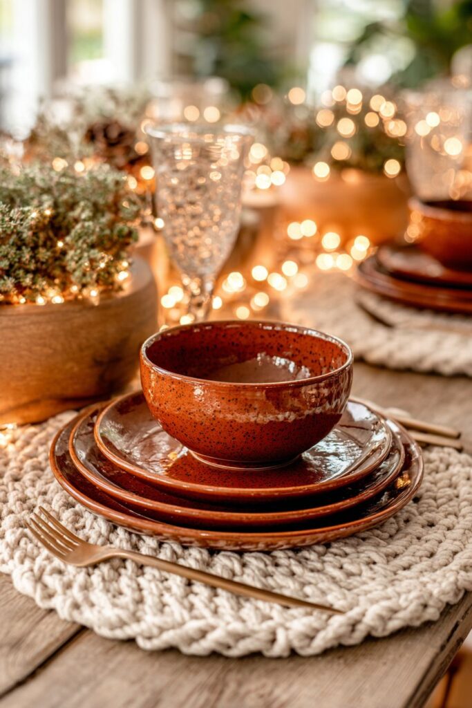 Intimate Small Space Thanksgiving Setup