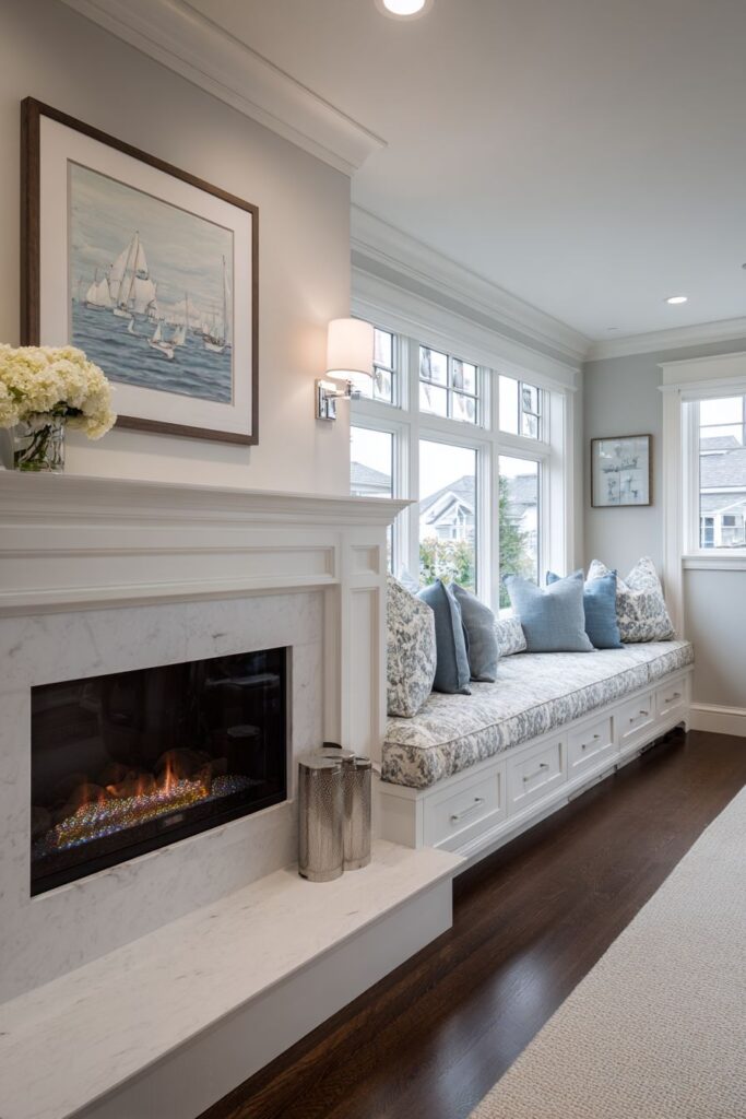 Fireplace Focus with Modern Technology