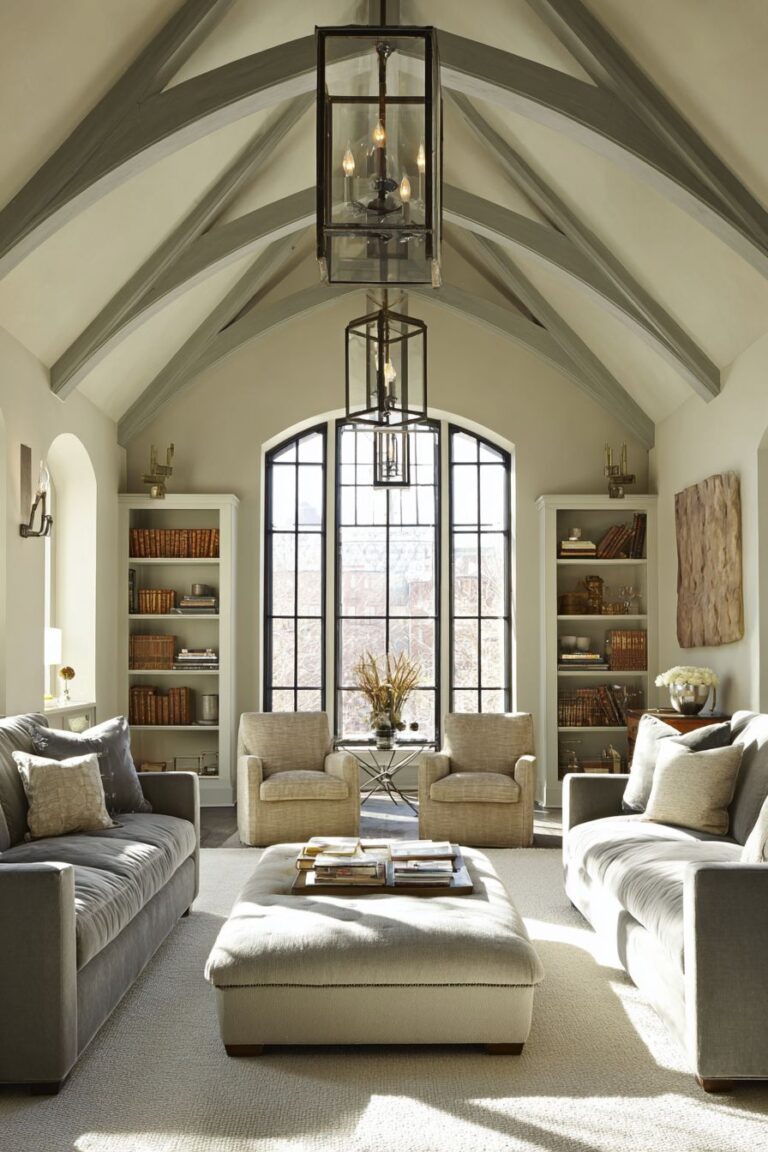 Vaulted Ceiling Living Room Ideas