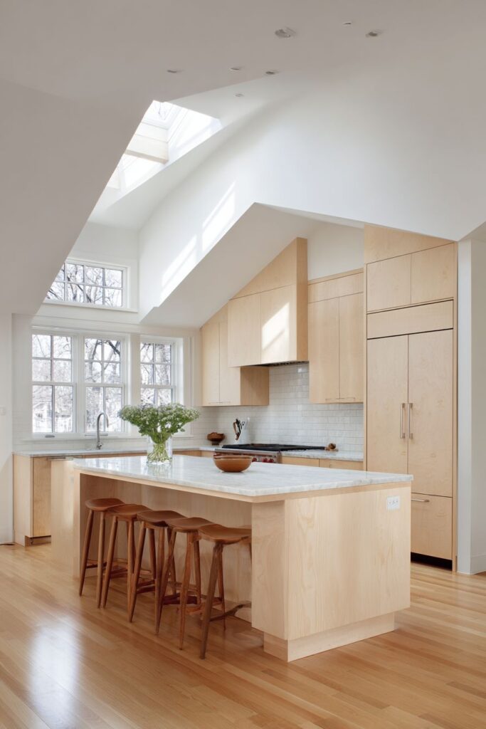 Scandinavian Light Birch Minimalism