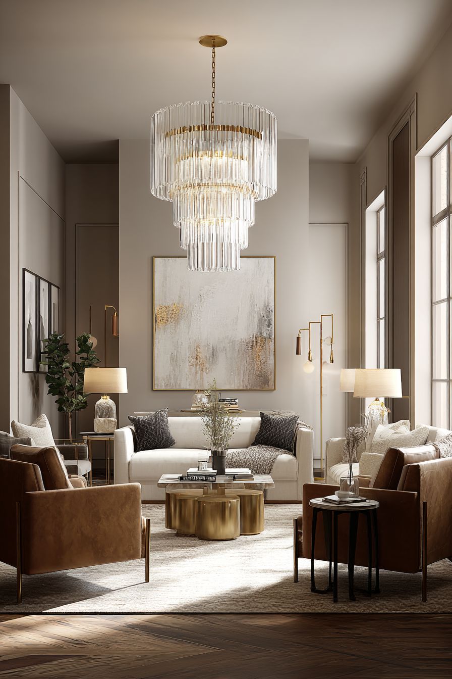 Choose Statement Lighting as Focal Art