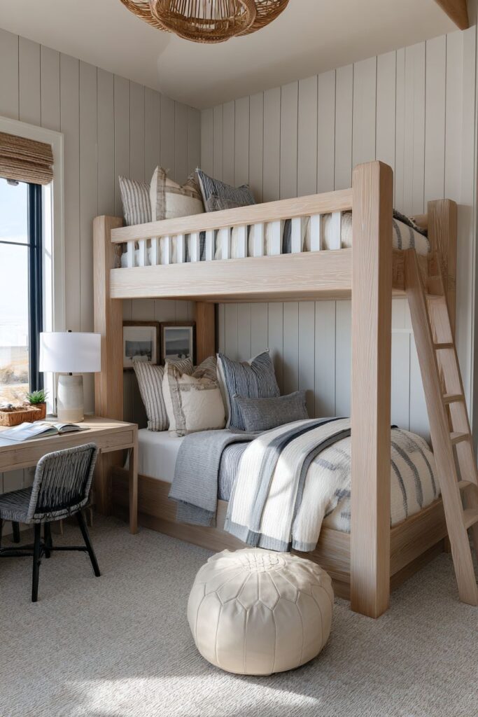 Custom Loft System with Integrated Study Area