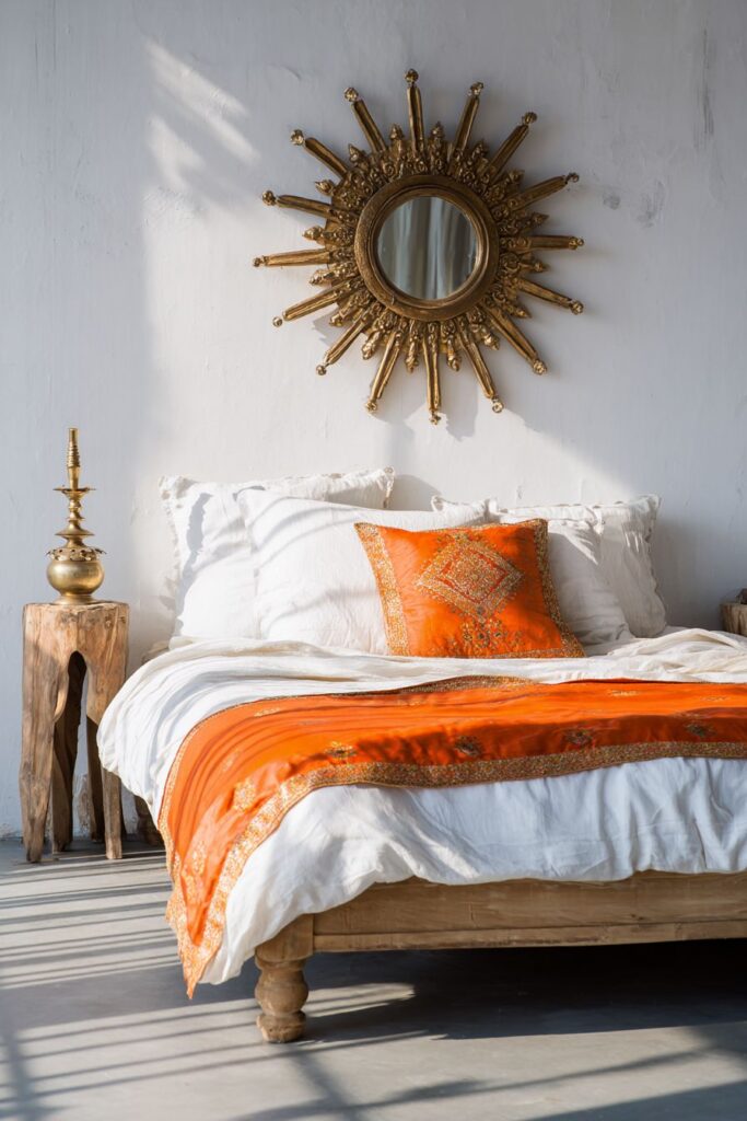 Minimalist Indian Bedroom with Serene Simplicity