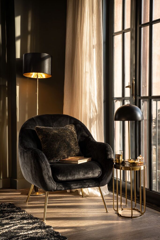 Elegant Reading Nook Retreat