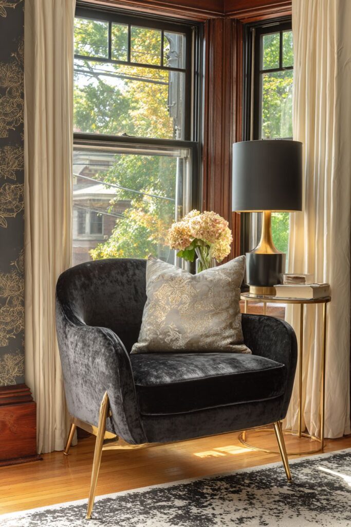 Elegant Reading Nook Retreat