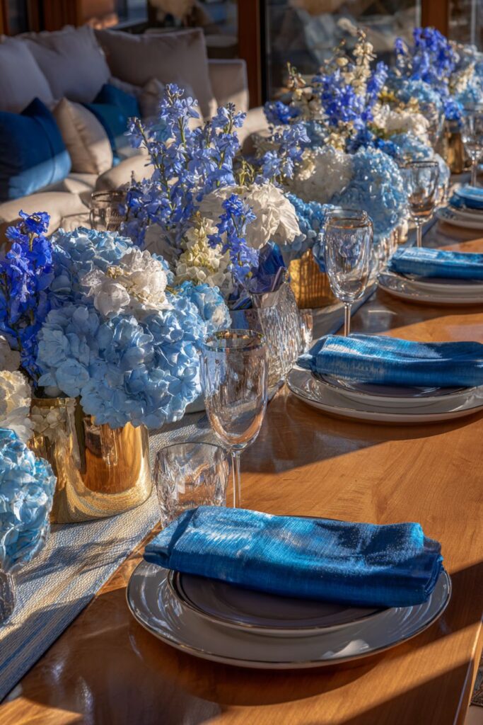 Royal Blue Luxury Statement