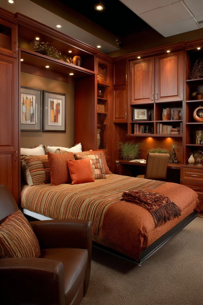 Space-Maximizing Murphy Bed Innovation