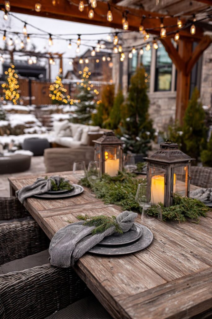 Magical Outdoor Winter Wonderland